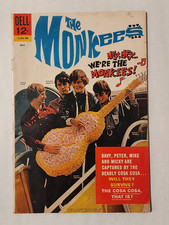 The Monkees #2 1967 Dell Comics Davy Peter Mike and Micky Photo Cover picture