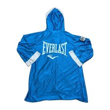 Size Medium - EVERLAST Boxing Fighting Robe Walk Out DAZZLE Training MMA Blue picture