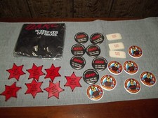 D.A.R.E. Pinback Dare to Keep Kids Off Drugs Button Pin-ERASERS-MORE- LOT OF 25 picture