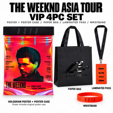 The Weeknd After Hours Til Dawn Tour 2026 Exclusive VIP Merchandise 4pc Set picture