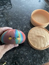 Rare Viral Tie Dye Rainbow Mystery Squishy Bun Dumpling *FAST SHIPPING* picture
