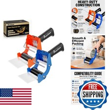 Bonison 3 Inch Tape Gun Dispenser 2-Pack Heavy-Duty Quick Reload picture