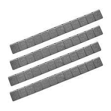 Wevdn 48 PCS 1/4 Oz Adhesive Backed Wheel Weights, 0.25 Ounce Stick on Wheel Wei picture