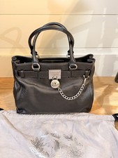 Brighton My Flat in London Creed Black Leather Tote picture