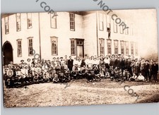 c1910 HEUVELTON High School Children St Lawrence County New York NY RPPC Photo picture