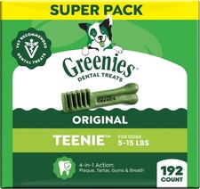 Greenies Original Teenie Dental Dog Treats, 54 oz. Pack  192 Treats picture