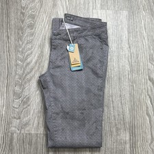 Prana Women's Kara Jean Pants Moonrock Petal Sz 8 picture