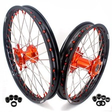 KKE 1.6 * 21 & 2.15 * 18 Enduro Cast Wheels Fit KTM EXC EXC-F SX SX-F XC XCF ... picture