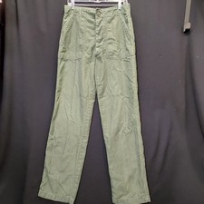 VTG 1967 US Army OG-107 Type I Fatigue Trousers Glenn Berry Mfrs 34x33 USA Made picture