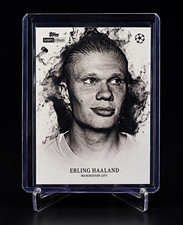 2026 Topps Simplicidad Erling Haaland Manchester City Retrato picture