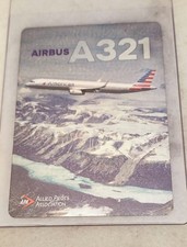 American Airlines AA Airbus 321 XLR Trading Card Pilots Union A321 NM picture