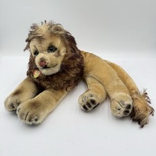 E2 Vintage STEIFF LEO THE LION Laying Down 1950's 15