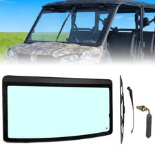 KEMIMOTO Glass Front Windshield W/Manual Wiper for CFMOTO UFORCE 1000/XL 2019-26 picture