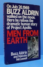 MEN FROM EARTH BY BUZZ ALDRIN, SIGNED picture
