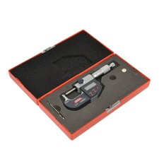 SPI 13-808-1 IP65 Electronic Ball Anvil Micrometer, 0-1