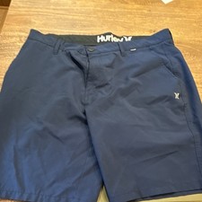 Hurley Men's Shorts, Size 38x10, Hybrid Spacedye Performance Golf, Tennis picture