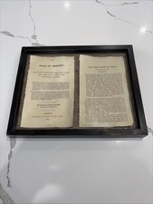 Framed Facsimile Book of Mormon Pages 1830 First Edition, Title Page & 1st Nephi picture