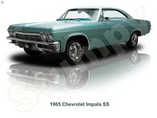 1965 Chevrolet Impala SS  Metal Sign 9