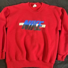 Vintage 80s Early 90s NIKE Crewneck Sweatshirt Large Made In USA EUC Streetwear picture