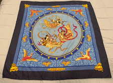Vintage Hermes Nikko Silk Scarf picture