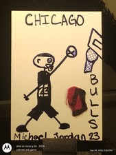 2026 Collector_and_gamer Custom Relic 1/1 Michael Jordan Chicago Bulls picture