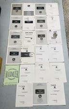  Huge John Deere Manual Lot - Maximizer Combine, 425 445 455 Tractors, Tech Kits picture