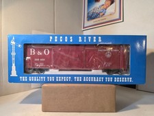 Vintage 1998 Pecos River HR-0120-1 Baltimore & Ohio Double-Door Boxcar B&O New picture