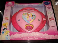 NEW In Box VTech Disney Princess Magical Learning Laptop Ages 4-7 picture