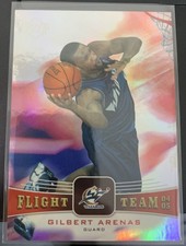 2004-05 Upper Deck Gilbert Arenas Flight Team RAINBOW #FT27 Washington Wizards picture