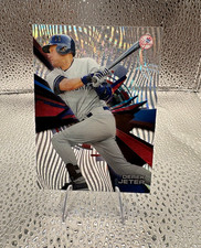 Topps 2015 High Tek Waves Derek Jeter Yankees #HT-DJ Confetti Diffractor 48/99 picture