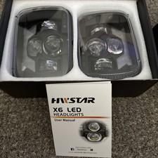 Pair 7x6 5x7'' Led headlights Hi/Lo Halo FIT GMC TopKick C6500 C5500 C4500 Truck picture