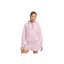 Nike Women's Sportswear Swoosh Hoodie DN4836-576 Pink/White SZ XS-3XL Brand New picture