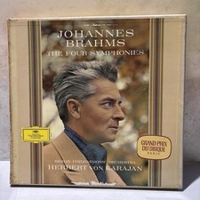 Johannes Brahms 4 Symphonies BerlinPhil Herbert VonKarajan DGG 4LP Box SKL133/36 picture