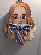 Loungefly M3GAN Faux Leather Mini Backpack Collectible Animation Movie Theme picture