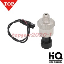 100 PSI Pressure Transducer Sender Sensor Stainless Steel For OIL Fuel Air Water picture