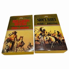 The Plainsmen Book 1&2 Terry C. Johnston (1990) St Martin's Paperback Edition picture