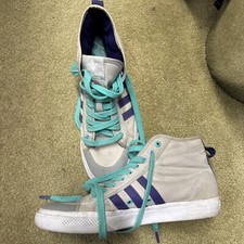 Adidas 3Way Consortium – LimitEditions x Nizza Hi - Grey/Purple 2009 - 10.5 Mens picture