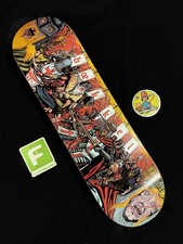 RARE Kevin Baekkel Vikings LE Massacre Creature Skateboard Deck 8.6 Pro Model picture