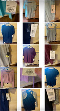 Kohl's Women's Mixed Clothing Lot XL Cotton Solid Multicolor Everyday All-Season picture
