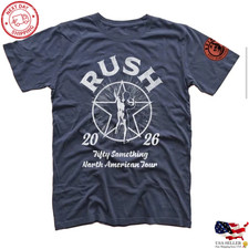 Rush Fifty Something Tour 2026 North American Concert Shirt picture