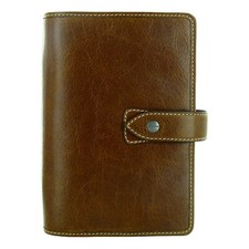 Filofax 2025-2026 Malden Personal Organizer Leather Ochre Paper Size 6.75 x 3.75 picture
