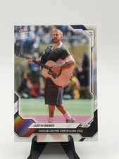 Justin Bieber World Cup Halftime Show Topps NOW 2026 Card JB01. NM picture