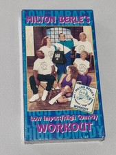 Milton Berle's Low Impact/High Comedy Workout (VHS) - NEW SEALED picture