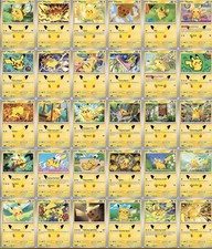 Pikachu 30th Anniversary Celebration Pokemon TCG Pikachu Holo Complete Set picture