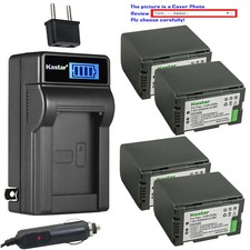 Kastar CGR-D28s Battery LCD AC Charger for Panasonic AG-AC90 AG-AC90P AG-AC90PJ picture