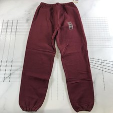 Vintage Russell Athletic Sweatpants Mens Large Red NuBlend Fleece Heavyweight picture