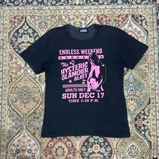 Vintage Hysteric Glamour Endless Weekend Graphic T Shirt Made In Japan S picture