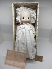 Vintage Precious Moments Katie Lynne Porcelain Doll With Box Mint Condition picture