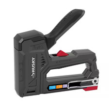 Husky 3-in-1 Aluminum Staple Gun Durable aluminum construction for long-lasting picture
