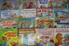 Lot of 10 Berenstain Bears Books Children Kids Picture Random Titles Unsorted picture